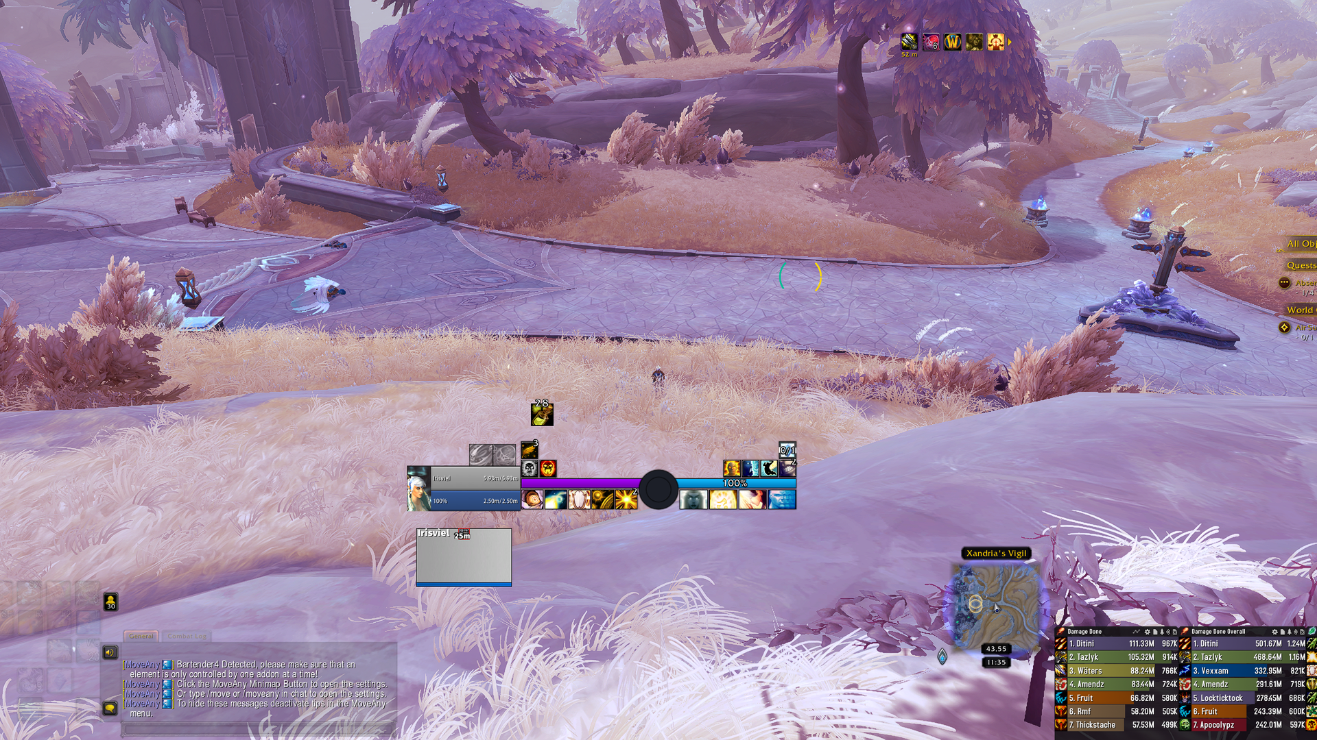 Caramel's Ultrawide UI Preview Image