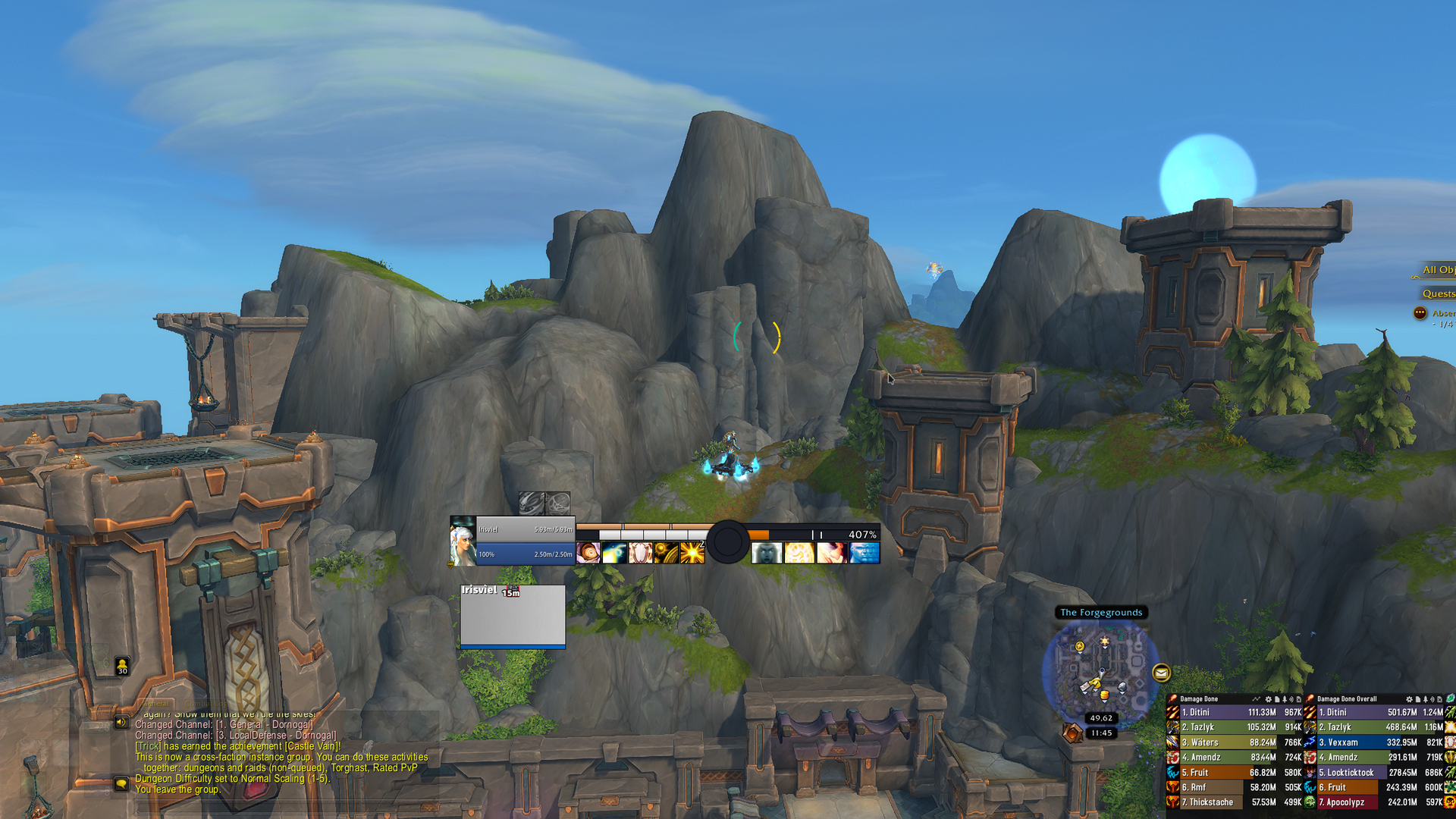 Caramel's Ultrawide UI Preview Image