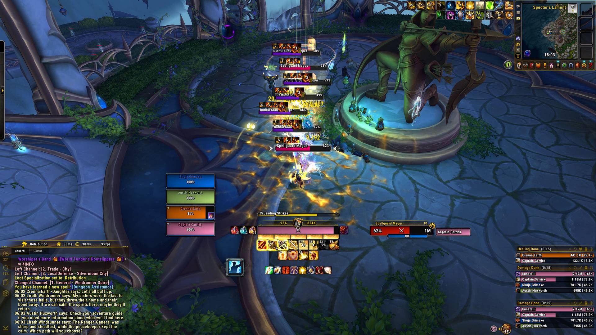 LUI Centred (EUI) - DPS/Tank Preview Image