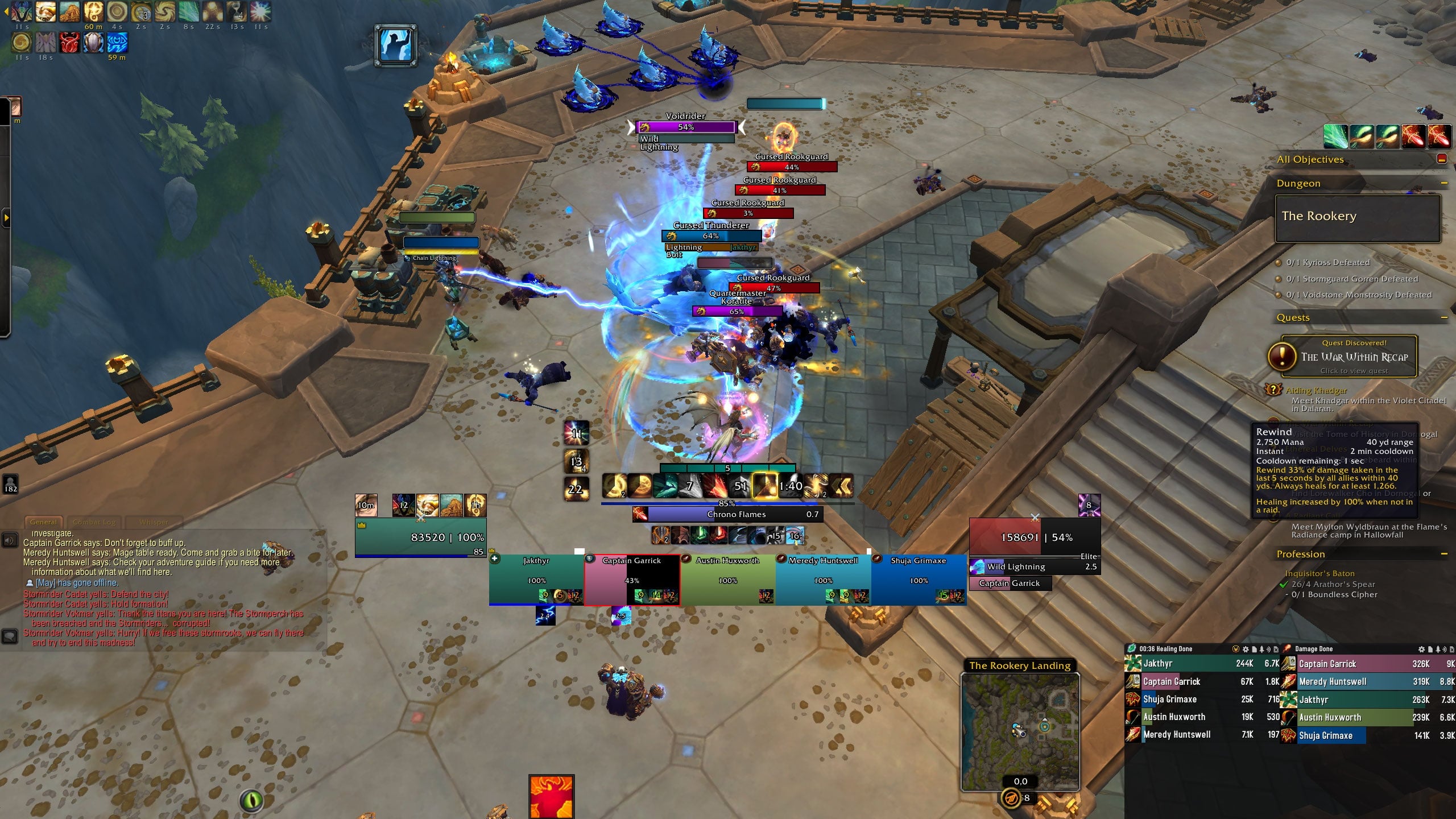 Jak's Midnight Healer UI Preview Image