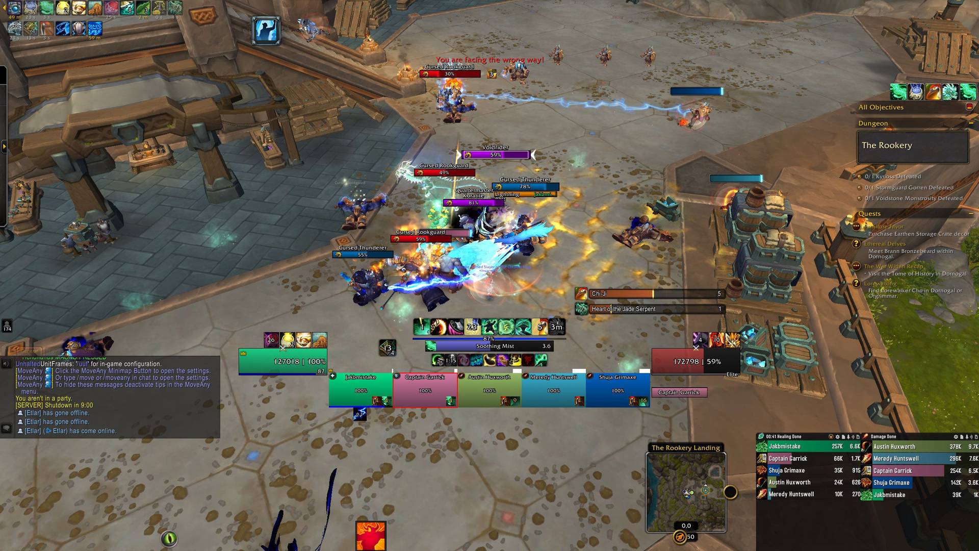 Jak's Midnight Healer UI Preview Image